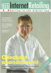 Mike Baxter on the cover of Internet Retailing