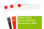 Online Retail User Experience Benchmarks 2004